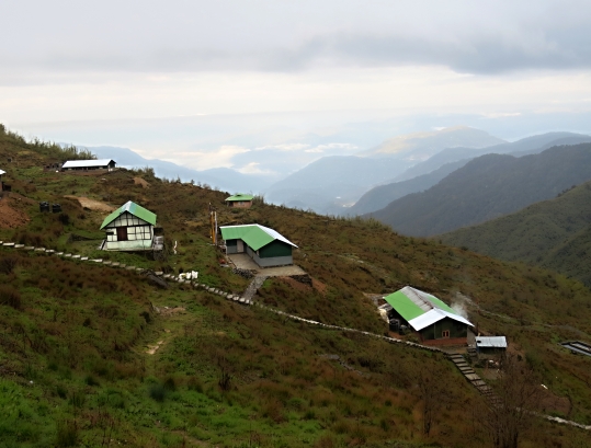 Zuluk sojourn Homestay location at Zuluk